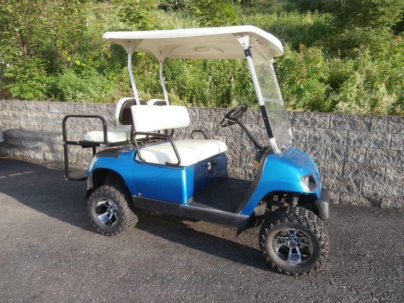 Yamaha G22 Blue CNY Custom Carts, Norwich, NY